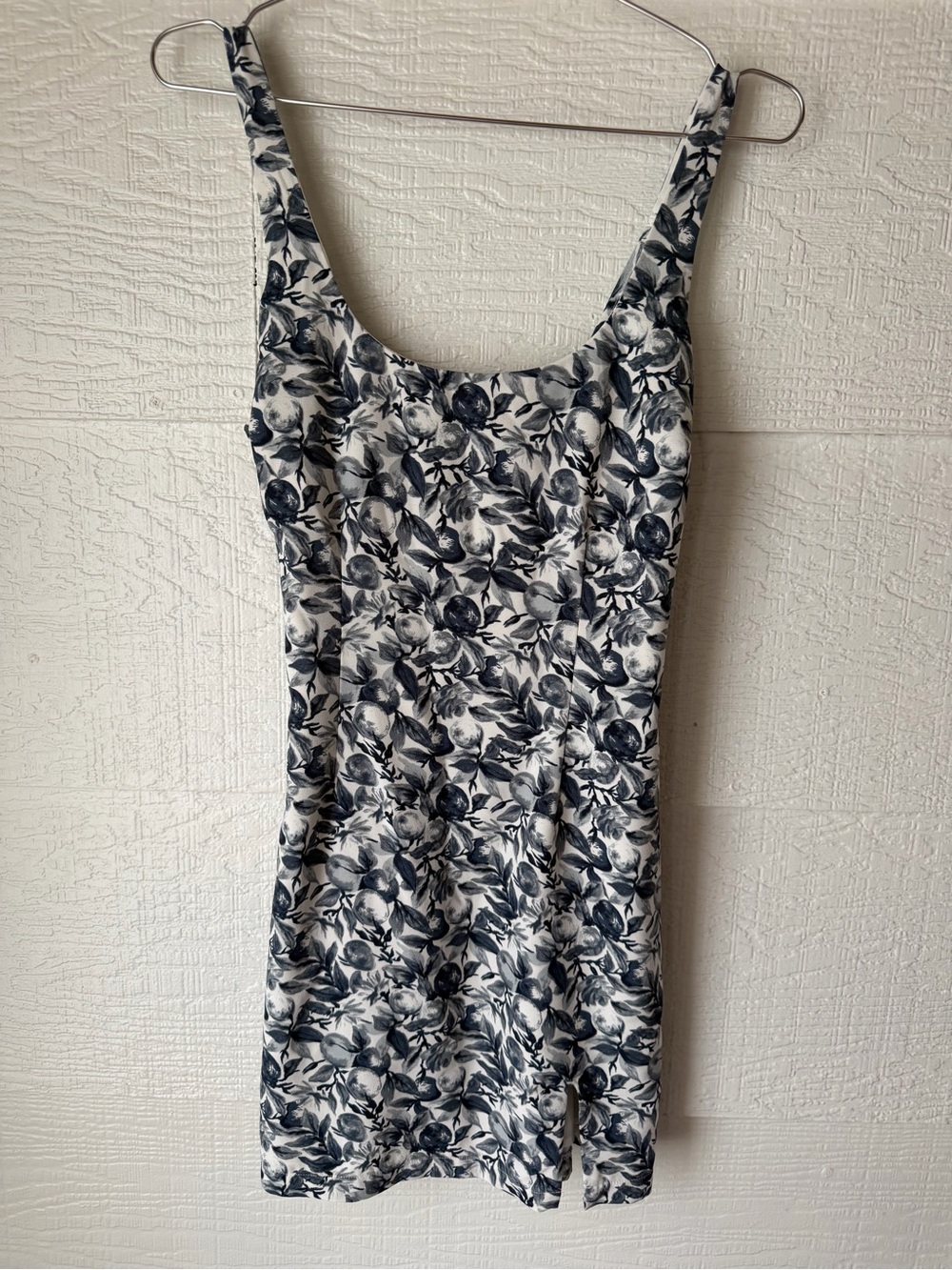 Abercrombie & Fitch Blue White Floral Mini Dress Small Cottagecore